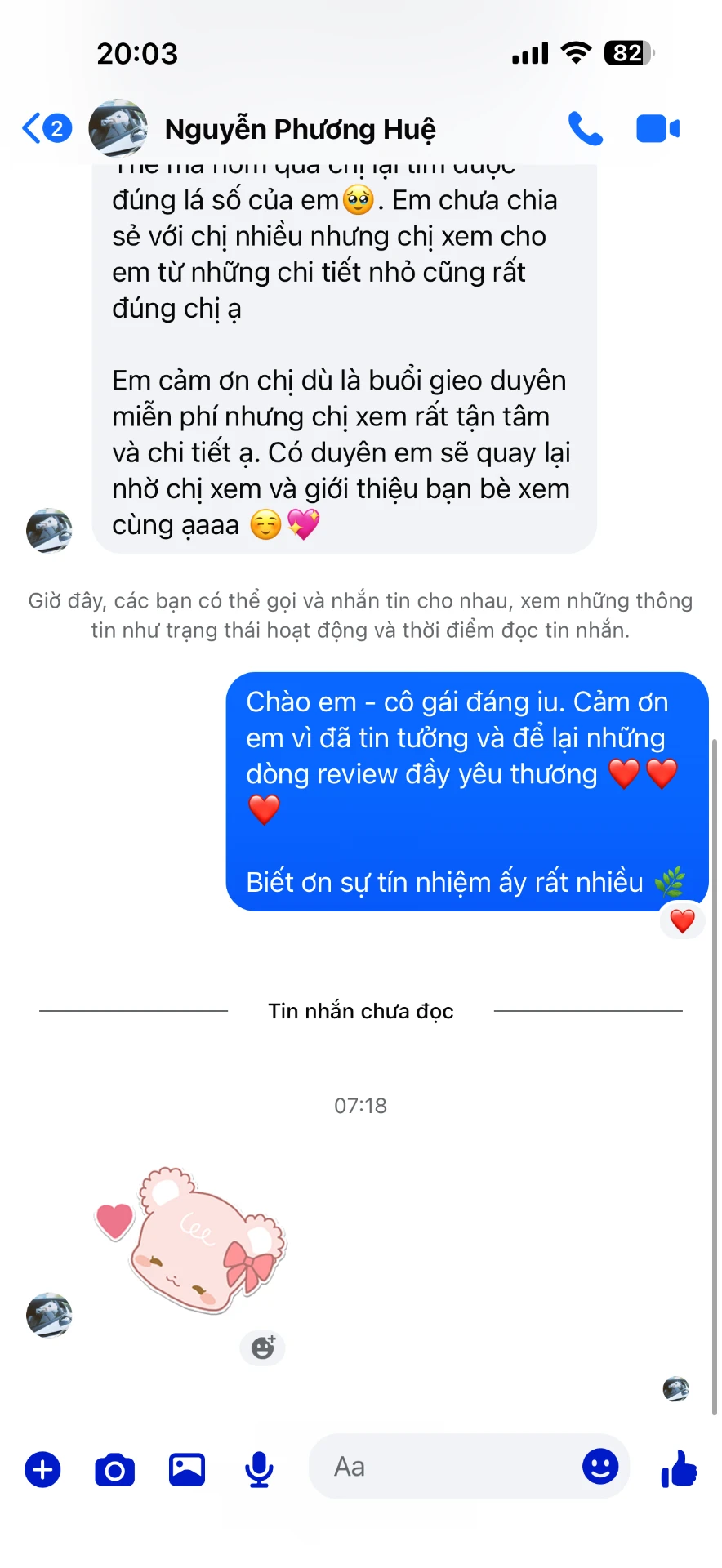 Phản hồi học viên 4